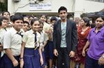 Farhan Akhtar visits his school Maneckji Cooper in Mumbai on 18th July 2013 (9).JPG
